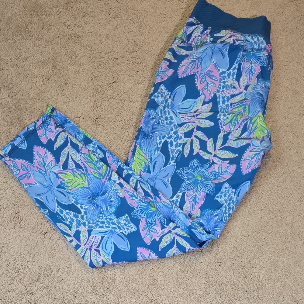 Lilly Pulitzer Vibrant Floral Leggings